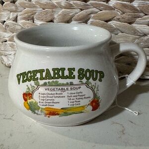 Vegetable Soup Recipe Mug